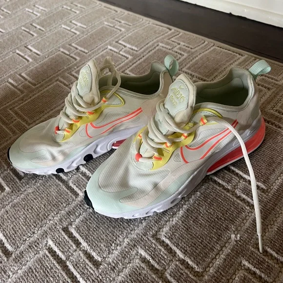 Nike Shoes Nike Womens Air Max 27 React Pale Ivorysummit White